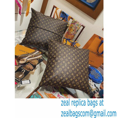 louis vuitton Monogram canvas pillow