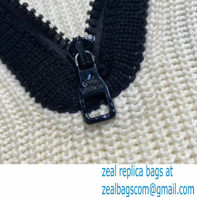 louis vuitton Two-Tone High Neck with Half-Zip 1A8WS0