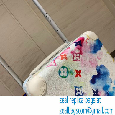 louis vuitton WATERCOLOR Horizon 55 suitcase