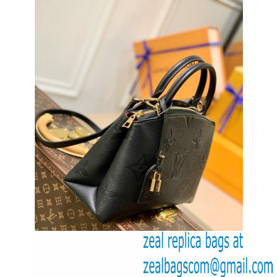 louis vuitton black Monogram Empreinte leather Petit Palais m58916 2021 - Click Image to Close