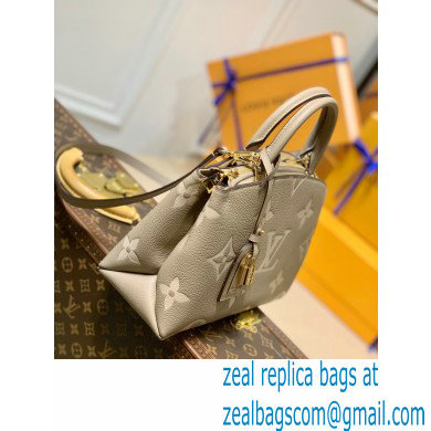 louis vuitton dove/cream Monogram Empreinte leather petit Palais M58914 2021 - Click Image to Close