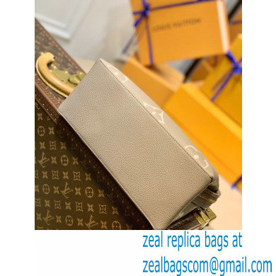 louis vuitton dove/cream Monogram Empreinte leather petit Palais M58914 2021 - Click Image to Close