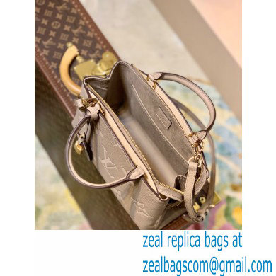 louis vuitton dove/cream Monogram Empreinte leather petit Palais M58914 2021 - Click Image to Close