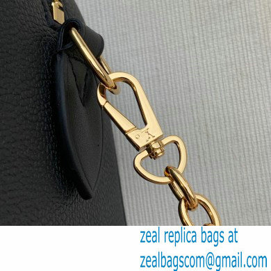 louis vuitton grained Monogram Empreinte leather Speedy Bandouliere 20 m58953 black - Click Image to Close