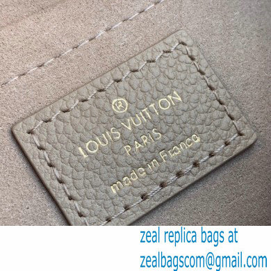 louis vuitton gray Monogram Empreinte leather Multi Pochette Accessoires m45777