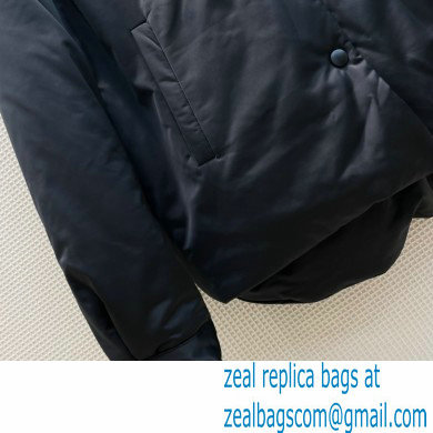 prada NYLON DOWN JACKET BLACK 2021