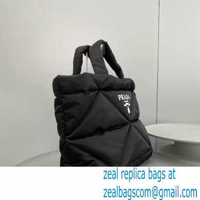 prada Padded Re-Nylon tote bag 2VG082 black 2021