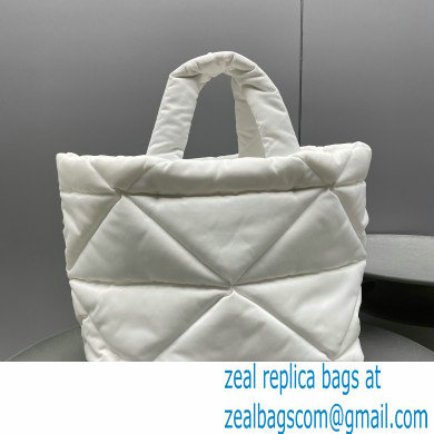 prada Padded Re-Nylon tote bag 2VG082 white 2021 - Click Image to Close