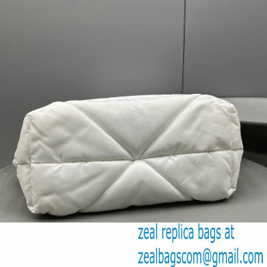 prada Padded Re-Nylon tote bag 2VG082 white 2021