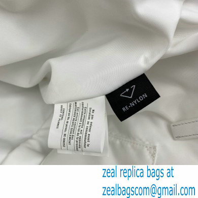 prada Padded Re-Nylon tote bag 2VG082 white 2021 - Click Image to Close