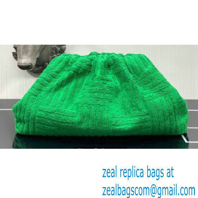 Bottega Veneta Cotton Sponge Clutch Pouch Bag Green 2021 - Click Image to Close