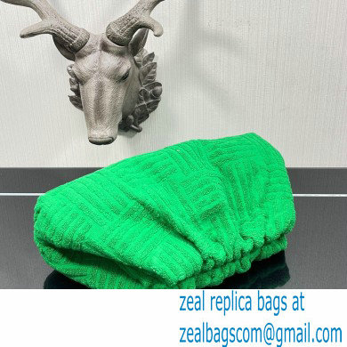 Bottega Veneta Cotton Sponge Clutch Pouch Bag Green 2021 - Click Image to Close