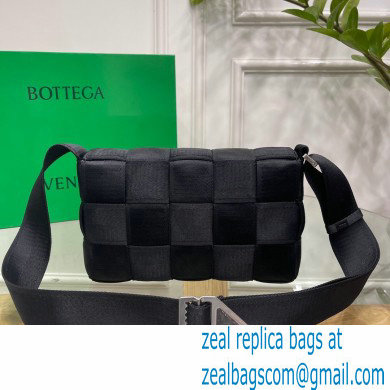 Bottega Veneta Intreccio Cassette Cross-body Bag Webbing Black 2021