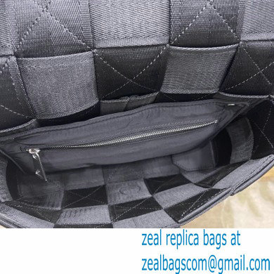 Bottega Veneta Intreccio Cassette Cross-body Bag Webbing Black 2021 - Click Image to Close