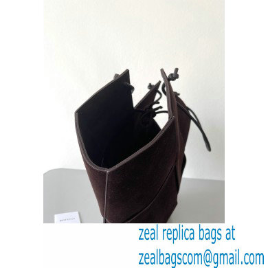 Bottega Veneta Large Intrecciato Suede Tote Bag Coffee 2021