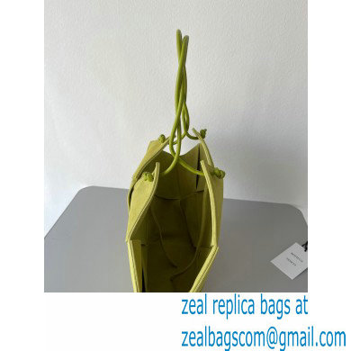 Bottega Veneta Large Intrecciato Suede Tote Bag Kiwi Green 2021 - Click Image to Close