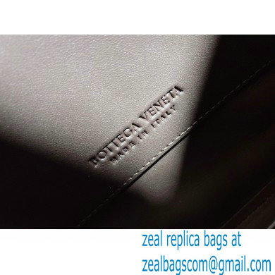 Bottega Veneta Mount Medium Leather Envelope Bag Coffee 2021
