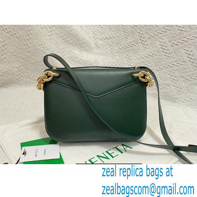 Bottega Veneta Mount Medium Leather Envelope Bag Raintree Green 2021 - Click Image to Close