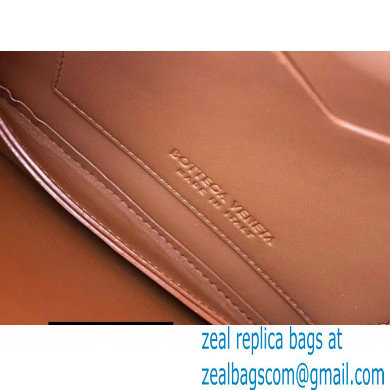 Bottega Veneta Mount Small Leather Envelope Bag Maple 2021 - Click Image to Close