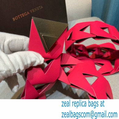 Bottega Veneta Width 5cm Cut-out Leather Hook Belt 02 2021