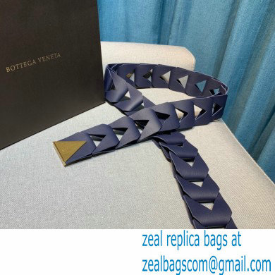 Bottega Veneta Width 5cm Cut-out Leather Hook Belt 05 2021