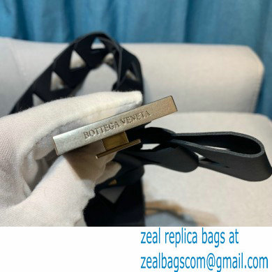 Bottega Veneta Width 5cm Cut-out Leather Hook Belt 08 2021 - Click Image to Close