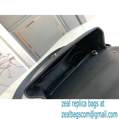 Bvlgari Serpenti Cabochon Crossbody Bag 22.5cm with Detachable Shoulder Strap Black 2021