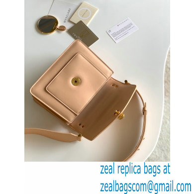 Bvlgari Serpenti Forever Crossbody Bag 20cm with Detachable Shoulder Strap Beige 2021 - Click Image to Close