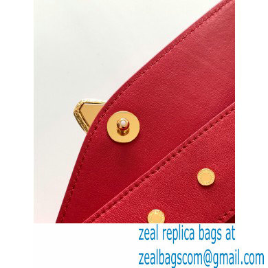 Bvlgari Serpenti Forever Crossbody Bag 20cm with Detachable Shoulder Strap Red 2021 - Click Image to Close