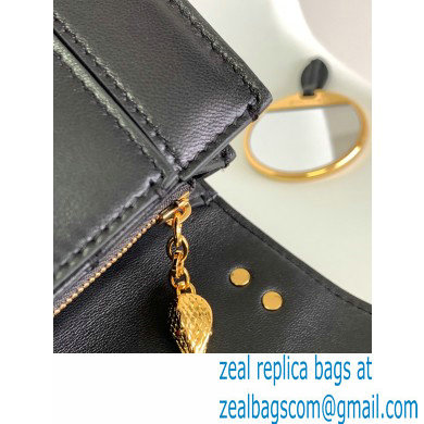 Bvlgari Serpenti Forever Crossbody Bag 25cm with Detachable Shoulder Strap Black/Gold 2021