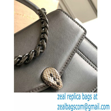 Bvlgari Serpenti Forever Top Handle Crossbody Bag 18cm with Detachable Shoulder Strap 2021 - Click Image to Close