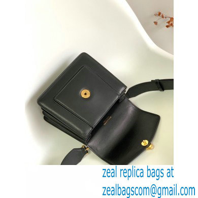 Bvlgari Serpenti Forever Top Handle Crossbody Bag 18cm with Detachable Shoulder Strap Black/Gold 2021