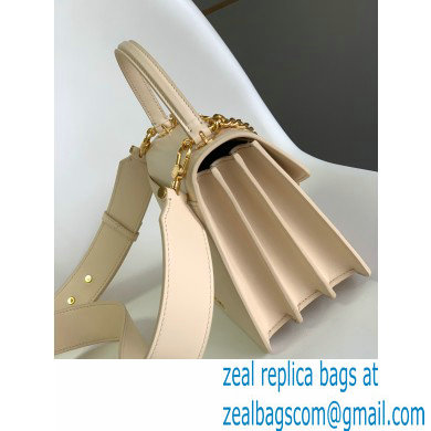 Bvlgari Serpenti Forever Top Handle Crossbody Bag 18cm with Detachable Shoulder Strap Creamy 2021