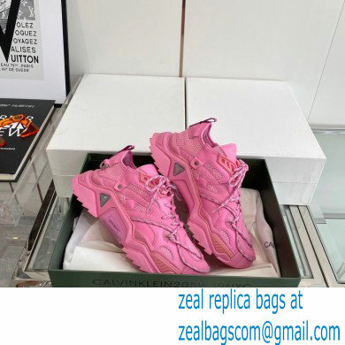 Calvin Klein 205W39NYC Strike 205 Sneakers Pink 2021 - Click Image to Close