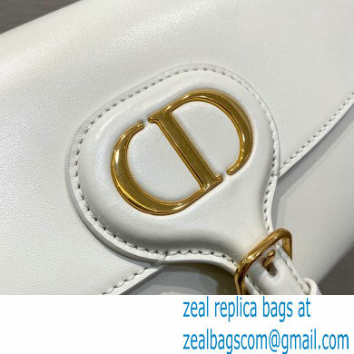 Dior Bobby East-West Bag in Box Calfskin White 2021