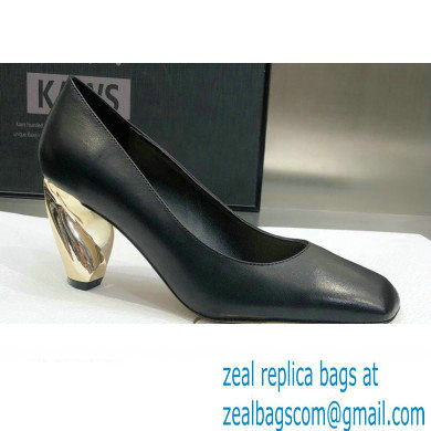 Dior Heel 9cm Calfskin Rhodes Pumps Black 2021