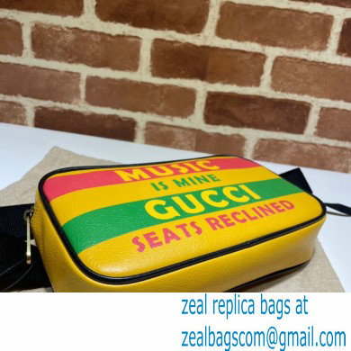 Gucci 100 Belt Bag 602695 Yellow Leather 2021