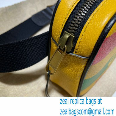 Gucci 100 Belt Bag 602695 Yellow Leather 2021