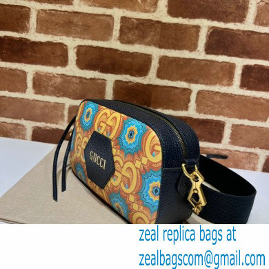 Gucci 100 Messenger Bag 476466 Kaleidoscope Print 2021