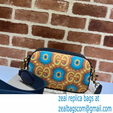 Gucci 100 Messenger Bag 476466 Kaleidoscope Print 2021