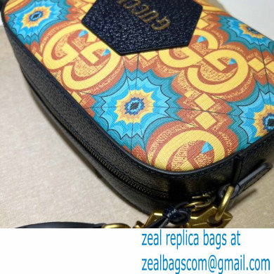 Gucci 100 Messenger Bag 476466 Kaleidoscope Print 2021