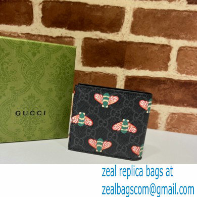 Gucci Bestiary Wallet with Bees 451268 2021