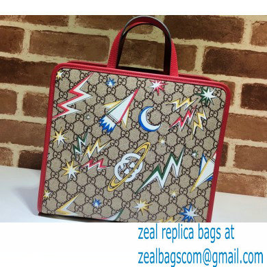 Gucci Children's GG Space Print Tote Bag 605614 - Click Image to Close