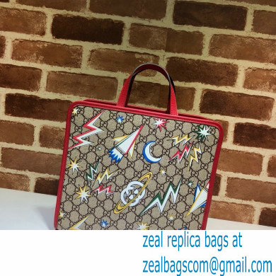 Gucci Children's GG Space Print Tote Bag 605614