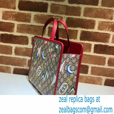 Gucci Children's GG Space Print Tote Bag 605614 - Click Image to Close