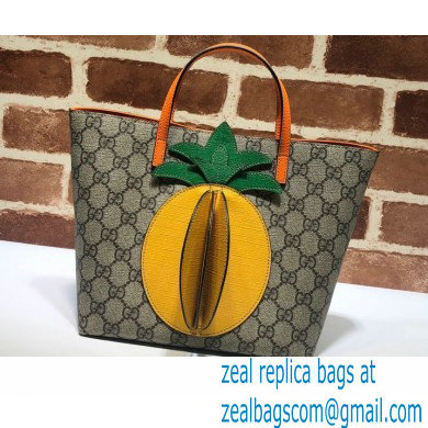 Gucci Children's GG tote bag pineapple 580840 - Click Image to Close