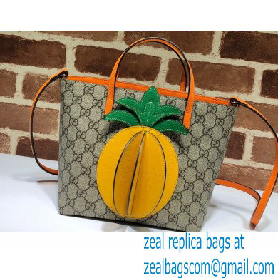 Gucci Children's GG tote bag pineapple with Strap 585933 - Click Image to Close