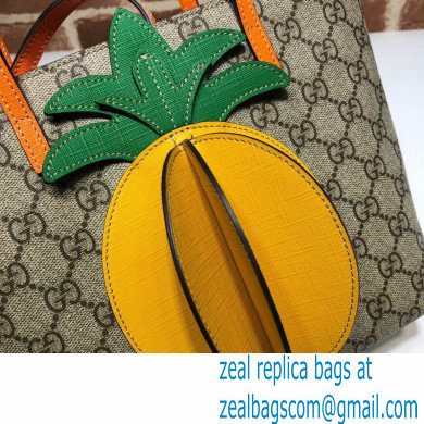 Gucci Children's GG tote bag pineapple with Strap 585933