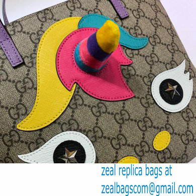 Gucci Children's GG unicorn tote bag 502189
