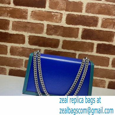 Gucci Dionysus Small Shoulder Bag 400249 Leather Blue/Turquoise 2021
